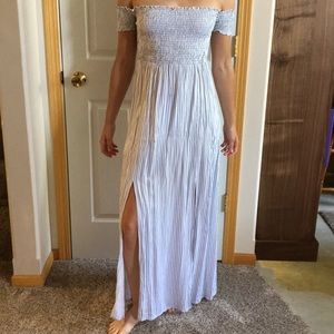 English Factory Small Off-The-Shoulder dress.